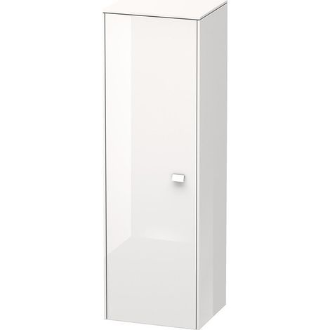 Armario semi-elevado Duravit Brioso 133,0x42,0x36,0 cm, 1 puerta, abatible a la izquierda, Color (frente/cuerpo): Decoración Pino Terra, mango cromado - BR1310L1051