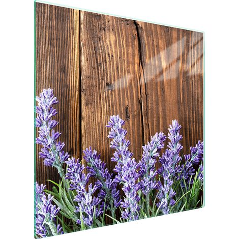 PLACA PROTECTORA DE VIDRIO PARA ESTUFA 50x52 LAVANDA (1/5)
