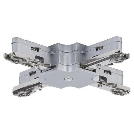 Paulmann Conector URail Cromo Mate para Luminaria