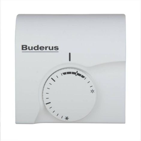 Logafloor Raumthermostat 230V AP IP51 weiß