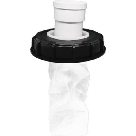 Filtre de couvercle IBC - Filtre à eau de pluie - En nylon lavable - Avec couvercle - 165 mm - 245 mm - Filtre à eau - Accessoire pour réservoir d'eau de pluie (165 mm, vertical) (1/5)