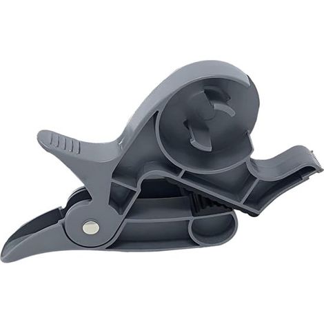 Geschenkpapierschneider und Klebebandabroller, Geschenkklammern, Weihnachtsgeschenkpapier und Klebebandrollen (2er-Pack) Grau (1/5)