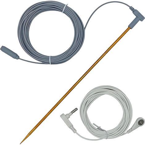 Piquets de terre, testeurs de mise à la terre robustes pour barres omnibus de 12 mètres (avec connexion de mise à la terre), produits de mise à la terre
