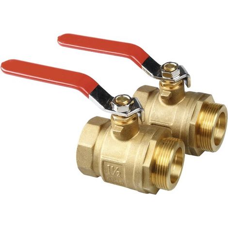 TECE 77381006 Ensemble de robinet à boisseau sphérique industriel TECEfloor 1 1/2" (1/2)