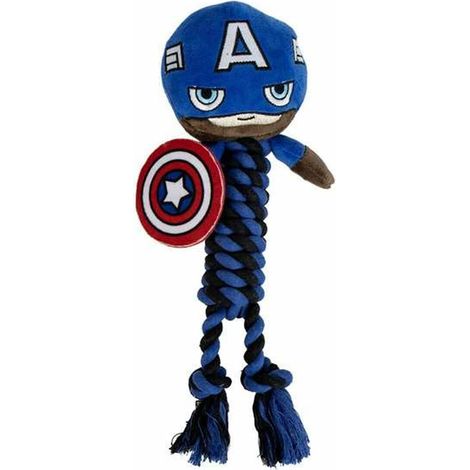 Giocattolo da mordere per cani Marvel Azzurro 9,5 x 30 x 9,5 cm (1/5)