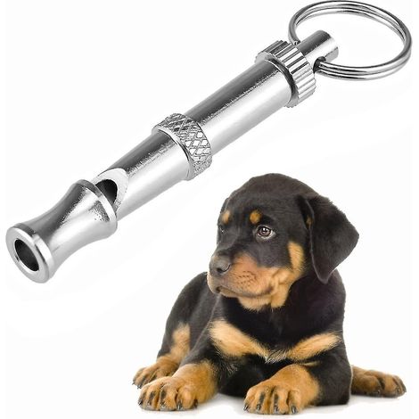 Antibellpfeife für Hunde, Gehorsamskontrolle, Training, akustisches Abwehrmittel, stilles Ultraschall-Abwehrmittel (1 Stück)
