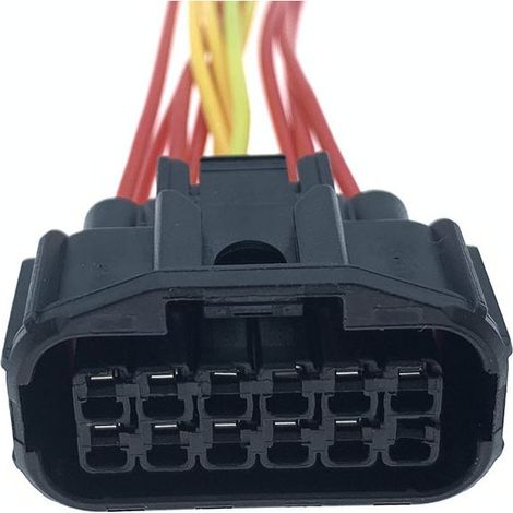 Le connecteur DJ71216C-1.5-11/21 est compatible avec les prises jack avant des Honda Civic et Accord, y compris les embouts 6181-6784/6189-7410 (fiche simple).