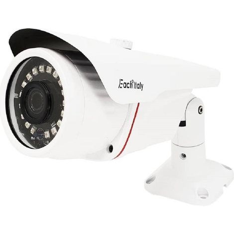 TrAdE Shop Traesio - Telecamera Videosorveglianza 18led Infrarossi Ahd 3mp Ccd Camera Interno Esterno - (1/5)
