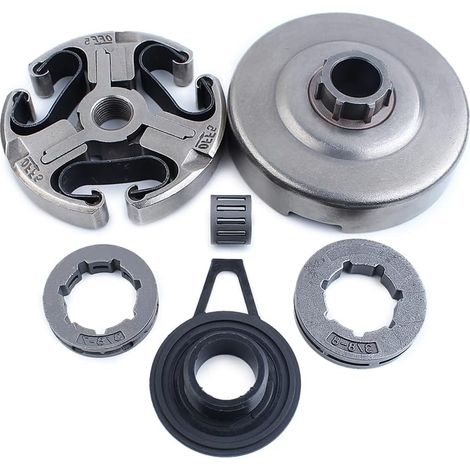 Kit de tambour d’embrayage 3/8" avec pignon pour tronçonneuse Husqvarna 362 365 371 372 372Xp, pièces 503932471, 503432001, 503744401, pour Oregon 2273, 68210 (1/5)