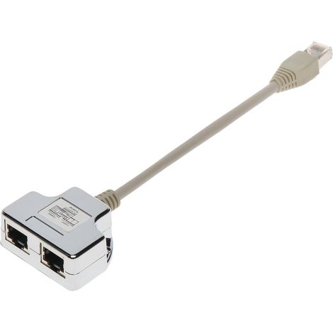 Adaptador AD-UTP 2x RJ45 / 1x RJ45 (1/4)
