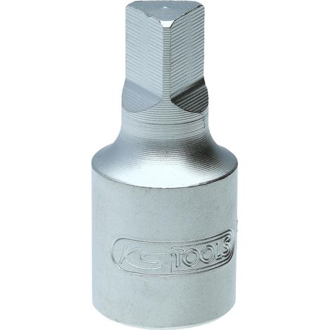 Douille de vidange mâle 3 pans 3/8", 10 mm KS Tools