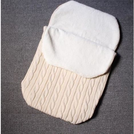 Gigoteuse D'emmaillotage - Pour Siège Auto Poussette Nacelle - 68 x 38 cm - Coton Tricot - 0 à 12 Mois - 1 Pièce (1/3)