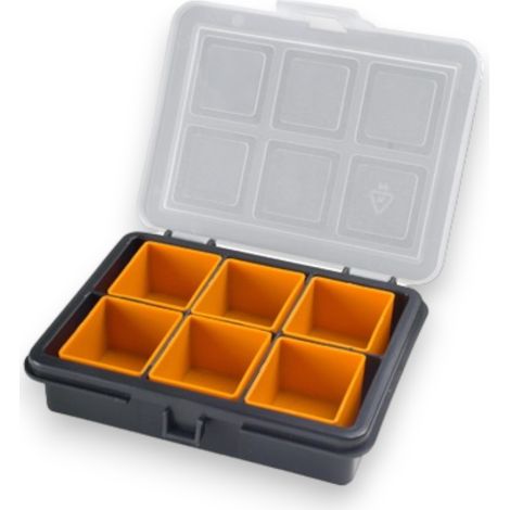 Mini cassetta organizer porta minuterie ferramenta con vaschette estraibili