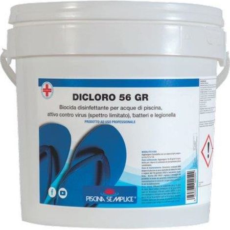 Dicloro x piscina lapi polvere kg  5 Lapi (1/2)