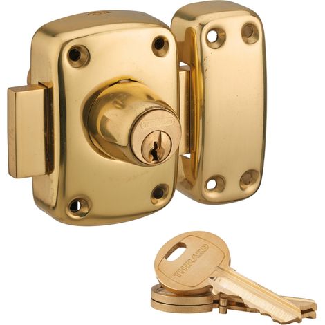 Thirard – Verrou double entrée 60mm – 3 clés plates crantées – Niveau de sécurité 10/10 – Compatible portes vitrées et non vitrées (1/3)