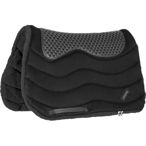 Nero - Sottosella trekking in Ttech con interno in pile e inserto in piuma pad