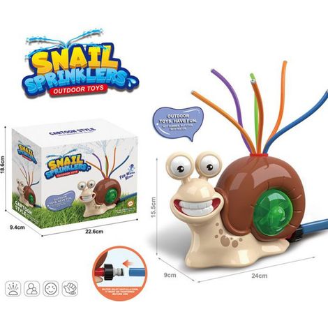 Jouets d'arrosage d'extérieur, jouets de jardin, jouets de dessin animé pour enfants (Escargot-B) (1/4)