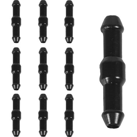 10 Pcs Car Hose Connectors, Ice Washer Hose Fitting, Wiper Hose Kit, Fits Most Car Washer Hoses (1/5)