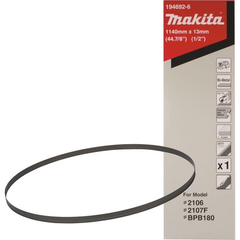 MAKITA 194692-6 (pkt of 1) Bandsaw blade 1140mm x 13mm 24tpi