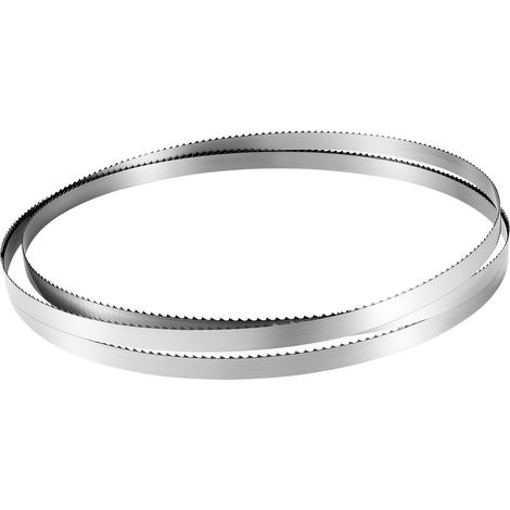 Mophorn Bandsägeblatt, 3810x19x0,5 mm, 4 ZpZ, mit gehärteten Zähnen (18 HRC), gefertigt aus SK5 Kohlenstoffstahl, 0,75 Zoll Breite, geeignet als Ersatz für Holzbearbeitungs-Bandsägen, 1 Set