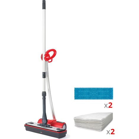 Polti – Nettoyeur vapeur sans fil – Prêt en 10 secondes – Réservoir 0,7L – Élimine 99,9% des virus et bactéries – Pour tous types de sols