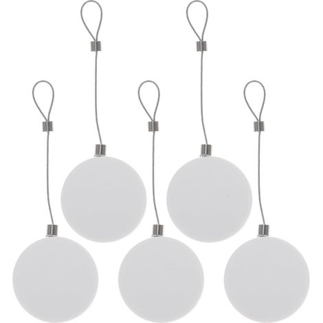 5 Pièces Câble Antivol pour Télécommande avec Autocollant, Anti-perte 90 cm Boîte de Traction Antivol pour Corde Gestion des CâBles VR et Fournitures en Magasin (1/5)