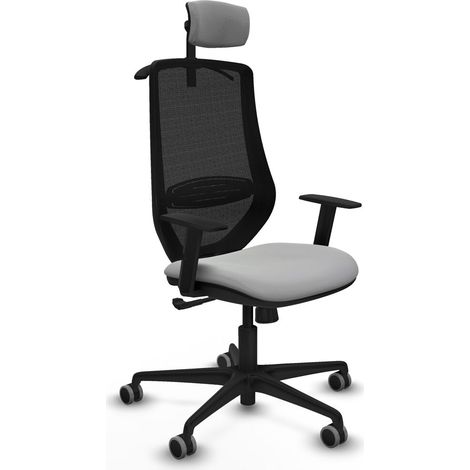 Sedia Ufficio con Poggiatesta Mardos Piqueras y Crespo D036G2H Grigio chiaro (1/5)