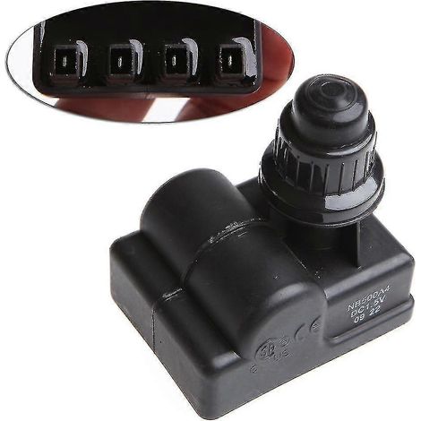 Allumeur à bouton-poussoir de remplacement pour barbecue à gaz, 4 prises, piles AA, neuf (1/5)