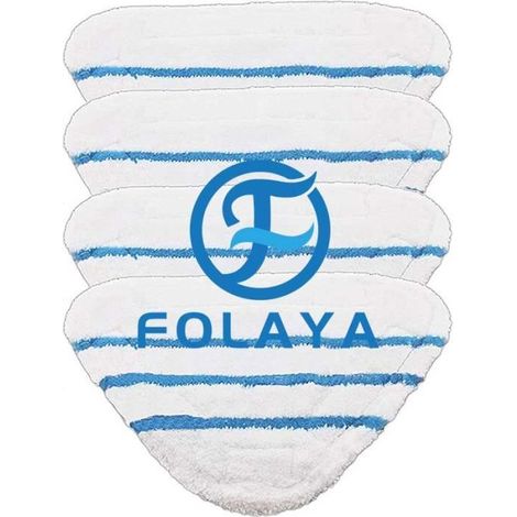 Housse lavable Coussinets pour Beldray 5 en 1 9 en 1 pour nettoyeur vapeur Balai - FOLAYA - lot de 4 (1/3)