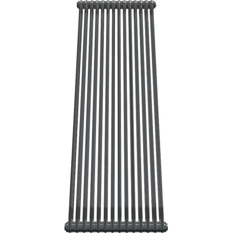 Bircham - Raw Metal Vertical Column Radiator H1800mm x W656mm 2 Column (1/2)