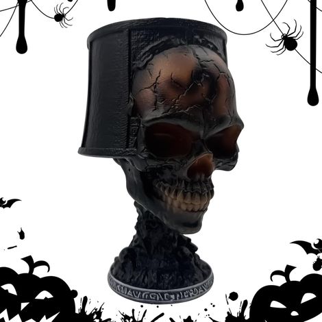 Luminaire Gothique Éclairage Ambiance Squelette Déco Halloween (1/5)