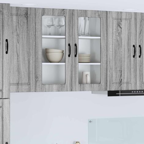 Küchenschrank Graues Sonoma 80 x 31 x 80 cm Holzwerkstoff