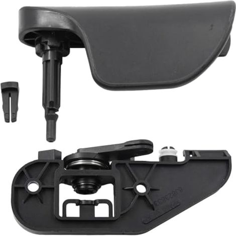 Staffa di montaggio e gruppo maniglia di apertura cofano compatibili con Audi TT TTRS 2007-2014 (1/4)