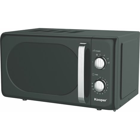 Forno microonde Kooper Vintage 20 Litri 700W Nero Cod: 5901167 (1/5)