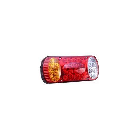 Lot de 2 feux stop arrière 12V, 32 LED, pour camion, remorque, caravane – (1/5)
