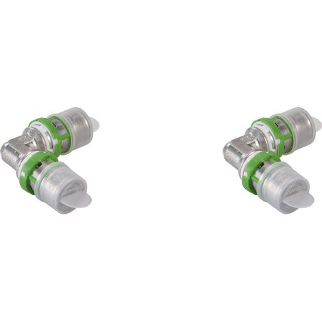 COMAP Coude 90° métallique pour tubes multicouche à sertir - 40x3,5 - Raccords MultiSkin - Vendus par 2 - 7090W40