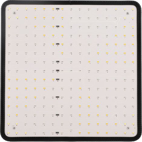 Panneau lumineux LED pour la croissance des plantes, lumière à quatre bandes et six couleurs, lampe de croissance suspendue ultra-mince pour légumes, AC180-240V, prise standard européenne. (1/5)