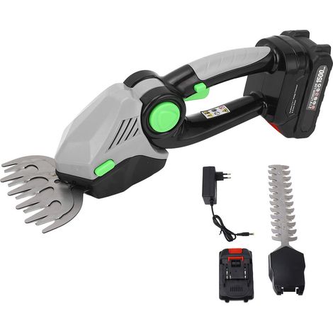 Jeffergarden Taille-haie sans fil 2 en 1, 21 V, batterie 1,5 h, 22 000 tr/min (1/5)