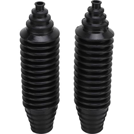 Ortviai 2 pièces embouts de crémaillère de direction en caoutchouc abrasif résistant 7D0419831 pour Volkswagen T4 (1992-2003) (1/5)