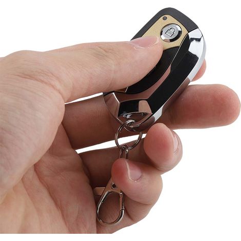 Télécommande Universelle Cloneur Clé Garage Domotique Sécurité - ABS 5.8x3.6cm 12V 433MHz EV1527 HT12E - 31g 1 Pièce (1/5)