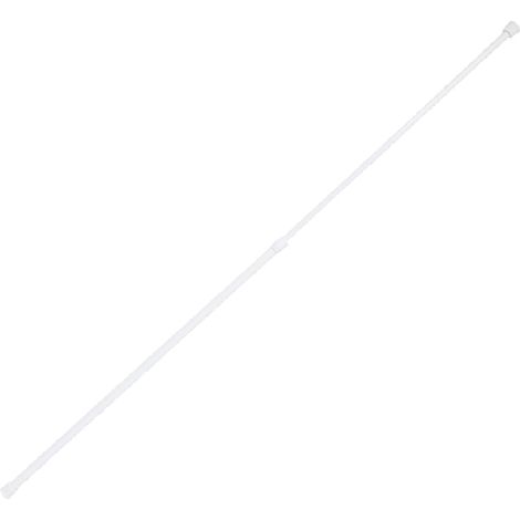 Barre De Tension A Ressort - Acier A Haut Contenu En Carbone - Pour Armoire Placard Cuisine Salle De Bain - 60 A 120 Cm - 1 Piece (1/5)