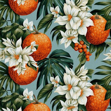Tela decorativa para exteriores Oxford - Motivo frutal  DX6561 (1/5)