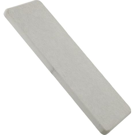 Quick-drying absorbent diatomaceous earth counter mat – moisture-resistant for bathroom and kitchen sinks, 22 x 7 cm (grey) (1/5)