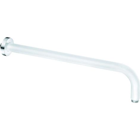 Soffione doccia A-qa cromo / bianco rosone tondo 400 mm (1/2)