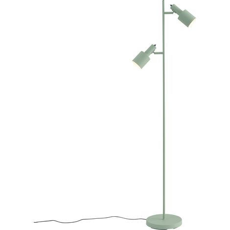 QAZQA Lampadaire moderne vert 2 lumières - Stijn (1/5)
