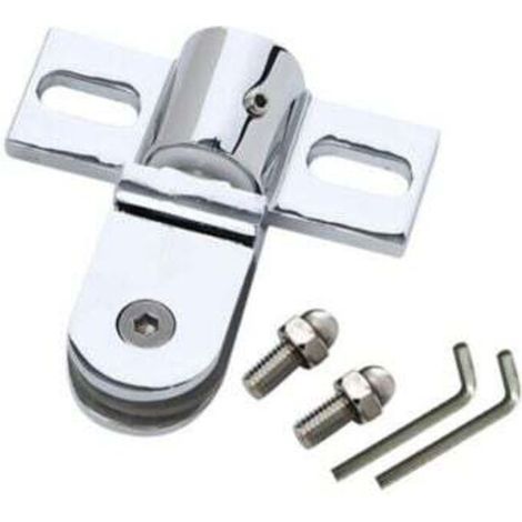Drehscharnier für Duschtür aus Glas, oberes und unteres Drehlager