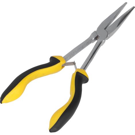 28 cm lange Spitzzange, extra lange gerade Zange für Schmuckherstellung, Drahtbiegen und zum Greifen kleiner Gegenstände (1/5)