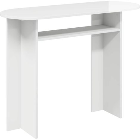 Mesa Consola Brillante 100 x 39,5 x 75 cm Madera de Ingeniería vidaXL