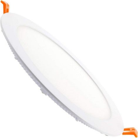 Ledkia – Dalle LED ronde extra-plate 18W – Luminosité 1400 lm – Angle d'ouverture 120° – Tension 176-265V AC – Installation facile dans faux plafonds (1/5)