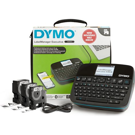 DYMO LabelManager Executive 640CB impresora de etiquetas Color Inalámbrico y alámbrico Bluetooth QWERTY